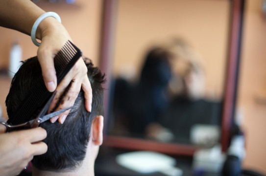 Black-Hair-Scissors-Haircut-Barber